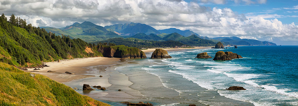 Cannon Beach in Oregon