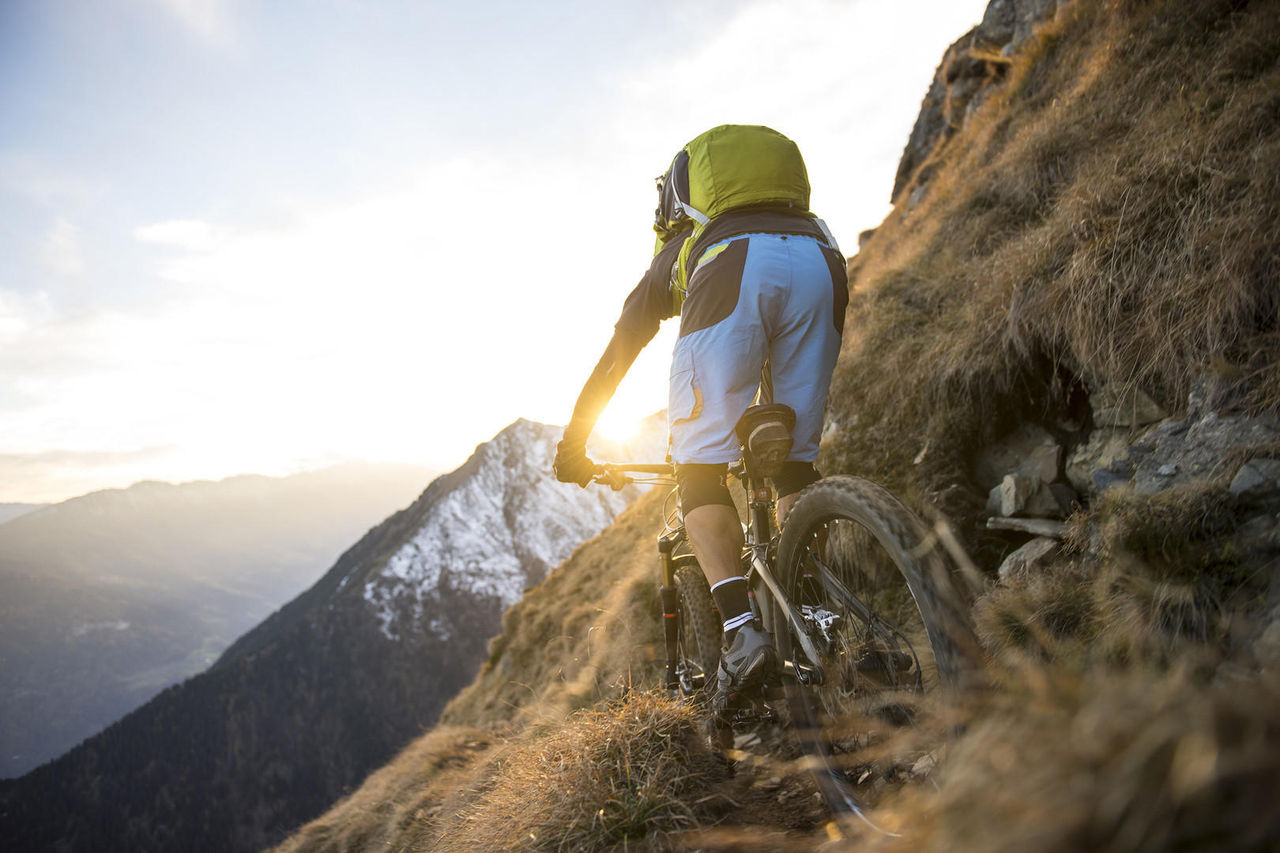 Biketrip in the dolomite mountains